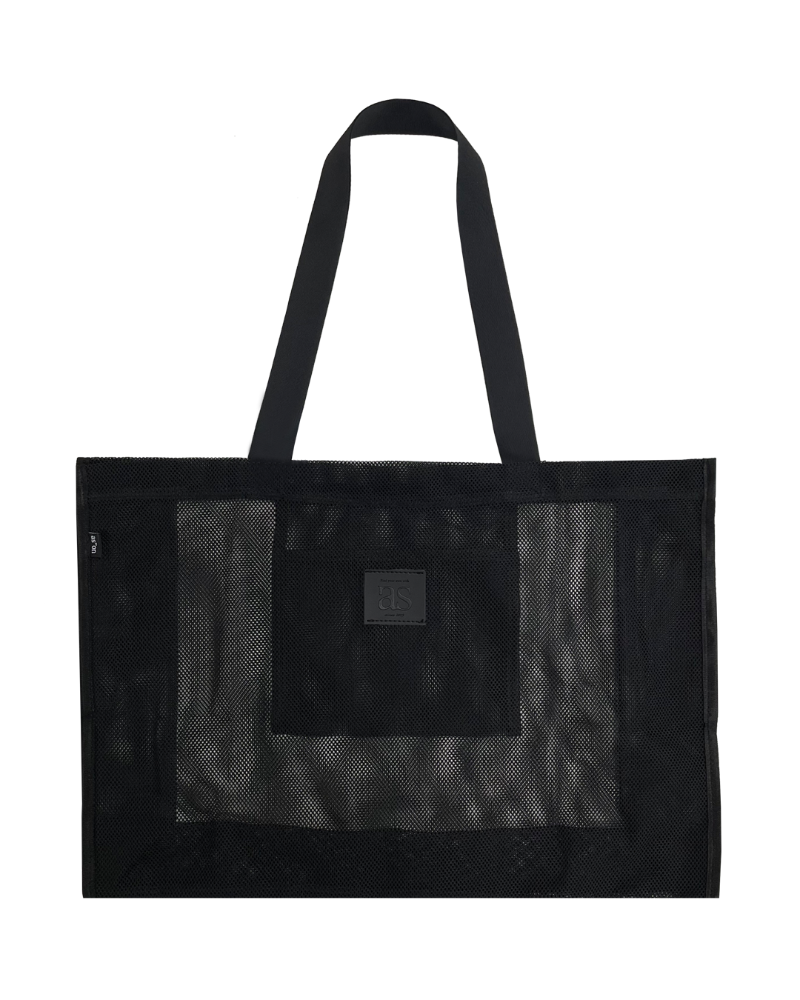 as”on Mesh bag (Black)