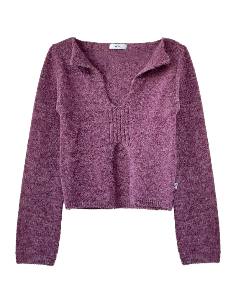 as”on Marylebone knit (Purple)