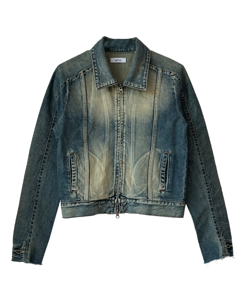 as&quot;on Archiving denim jacket